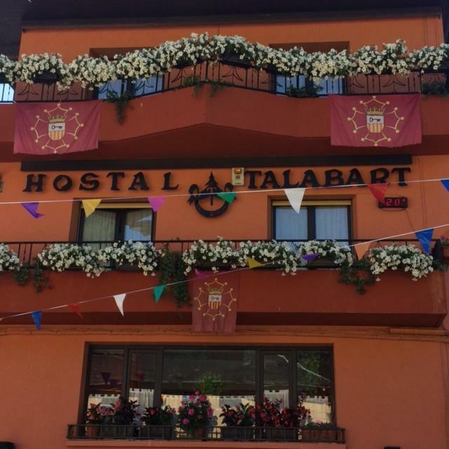 Hostal Talabart Les Exteriér fotografie